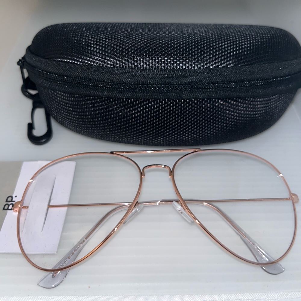 BP blue light aviator glasses